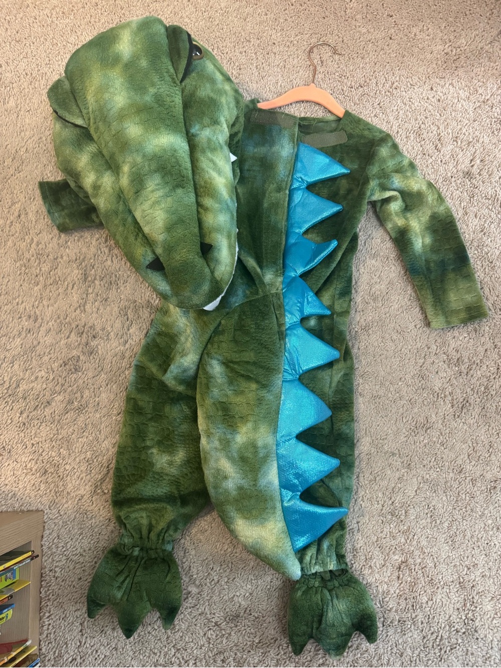 Pottery Barn Kids Light-Up T. Rex Halloween Costume 2T